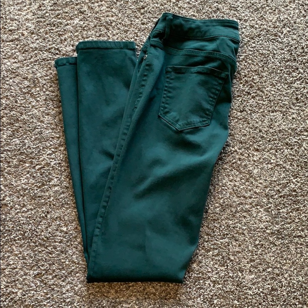Maurices green size small jeggings